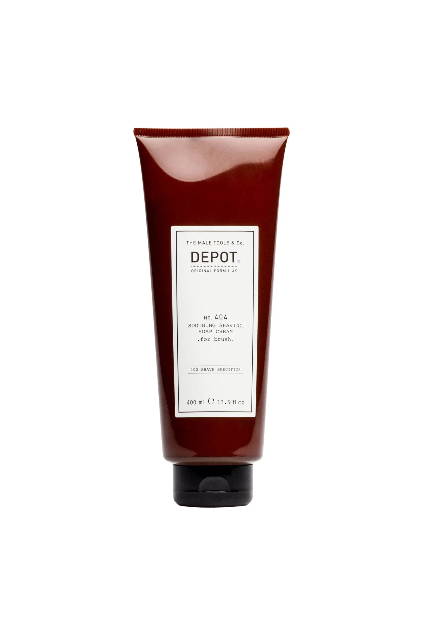 Depot NO. 404 SOOTHING SHAVING SOAP CREAM for brush 400ML