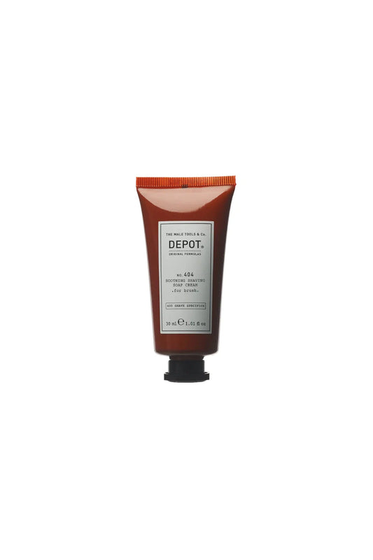 Depot NO. 404 SOOTHING SHAVING SOAP CREAM for brush 30ML