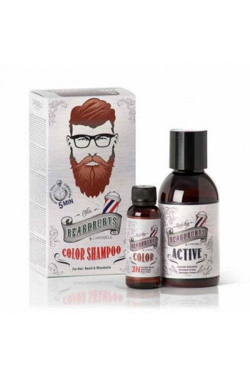 BEARDBURYS COLOR SHAMPOO 3N DARK BROWN